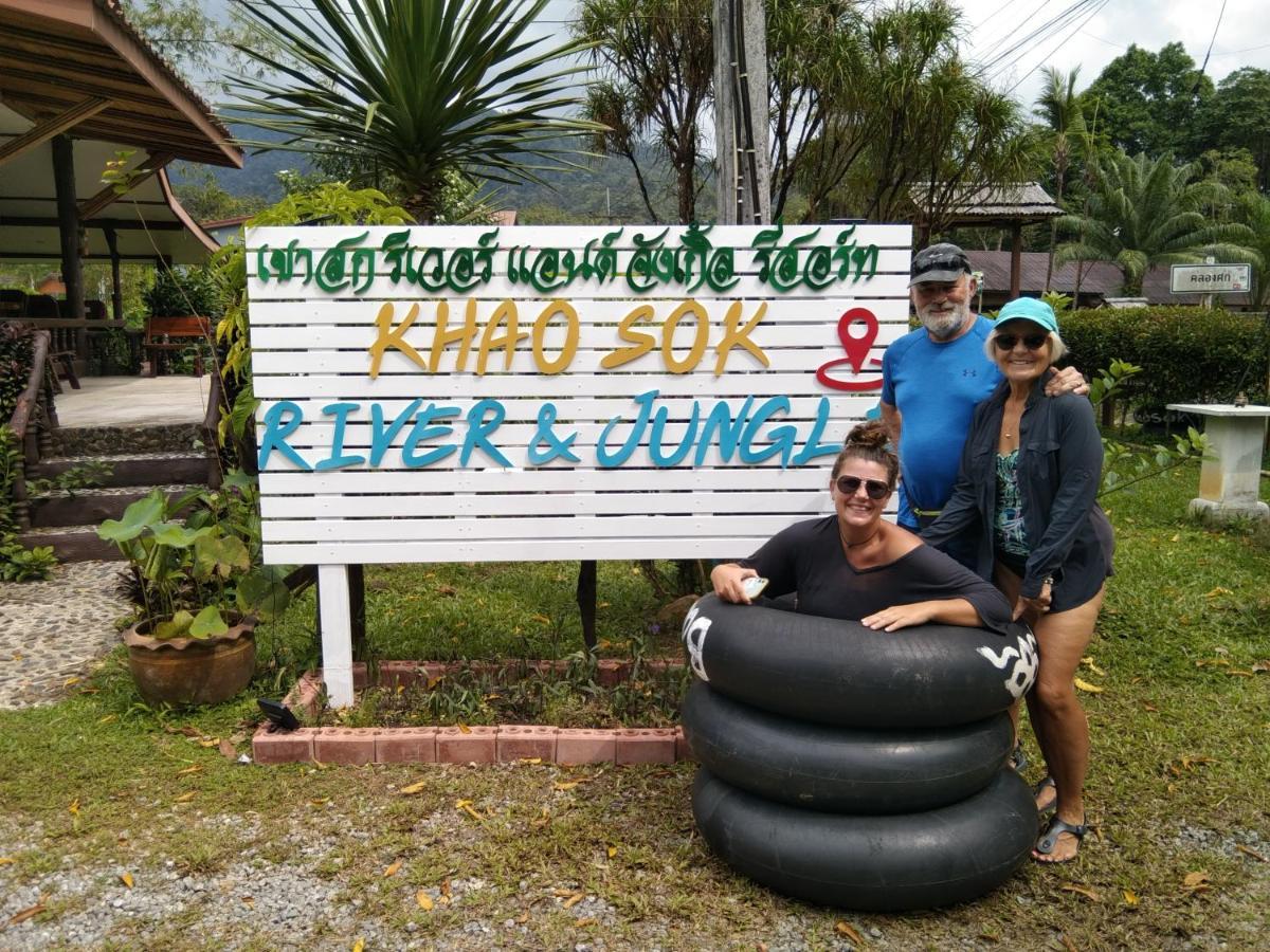 Khao Sok River & Jungle Resort Khao Sok National Park المظهر الخارجي الصورة